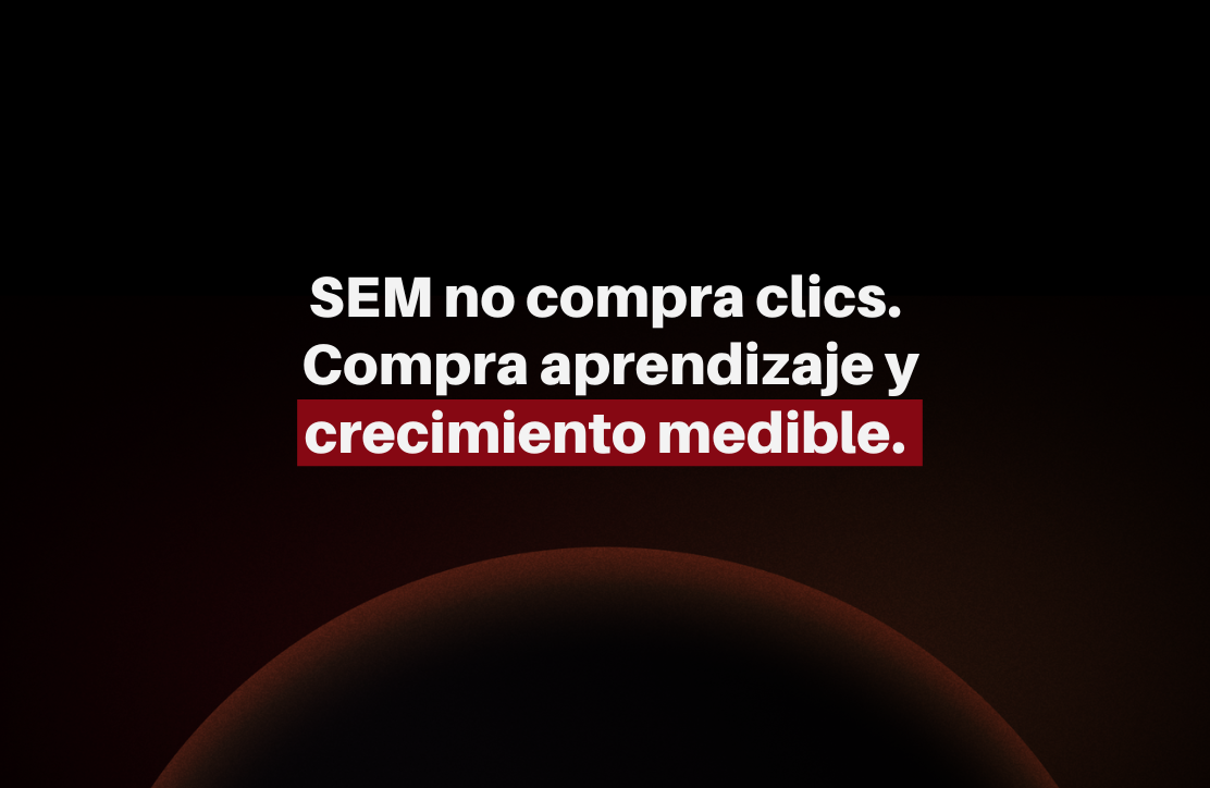  Optimización SEM para mi negocio y alcanzar los objetivos